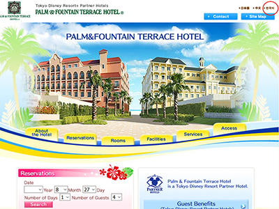 ディズニーリゾート内のホテルに関する画像です